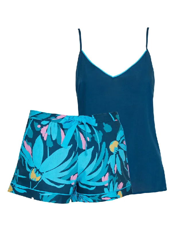 Cove Modal Cami and Floral Print Shorty Set