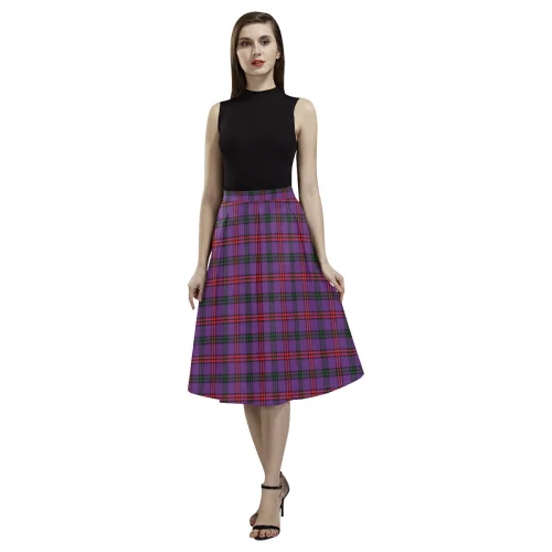 Montgomery Modern Tartan Aoede Crepe Skirt